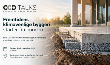 CCD Talks: Vi taler om klimavenlige huse – men hvad med det, de står på?
